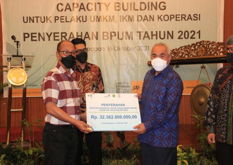 Bantuan Modal UMKM di Kaltim Tembus Rp573,05 Miliar