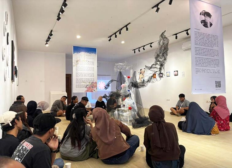 Pameran Seni Daydream and Emotion di Atara Art Space Tanjung Redeb