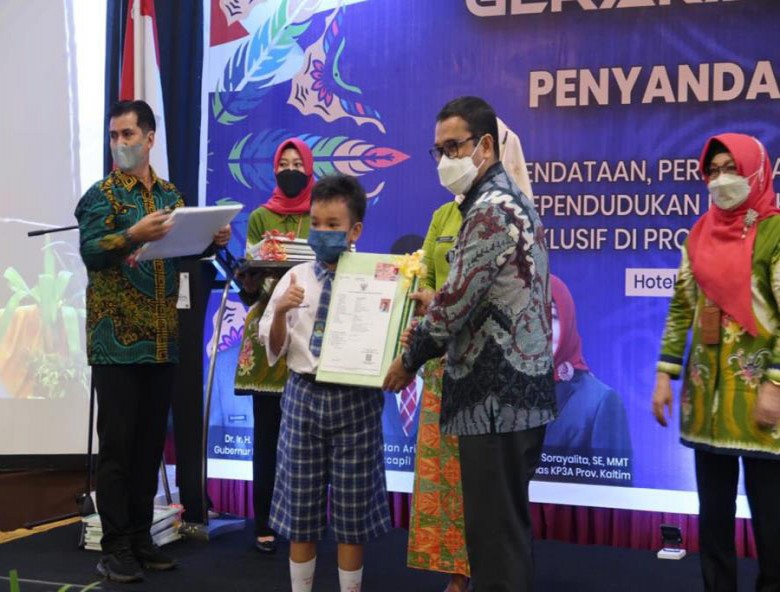 Pj Sekda Kaltim Buka Pencanangan Gerakan Bersama Pelayanan Adminduk Bagi Penyandang Disabilitas