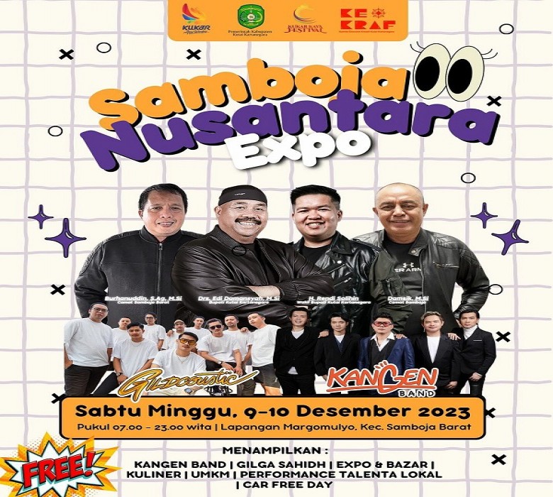 Samboja Nusantara Expo Hadirkan Kangen Band, Ini Pesan Wakil Bupati Kukar