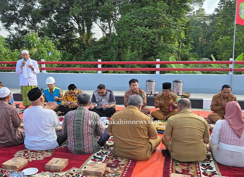 Jembatan Sei Jongkang Resmi Dibuka, Wujud Nyata Pembangunan Konektivitas Baru Kukar-Samarinda