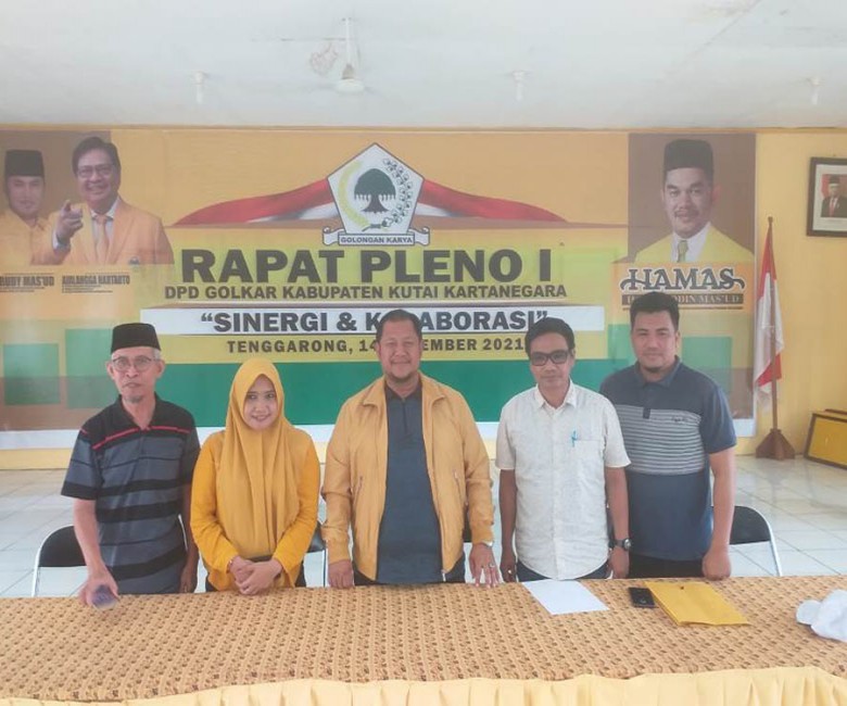 HUT ke 58, Partai Golkar Kukar Gelar Jalan Sehat Berhadiah