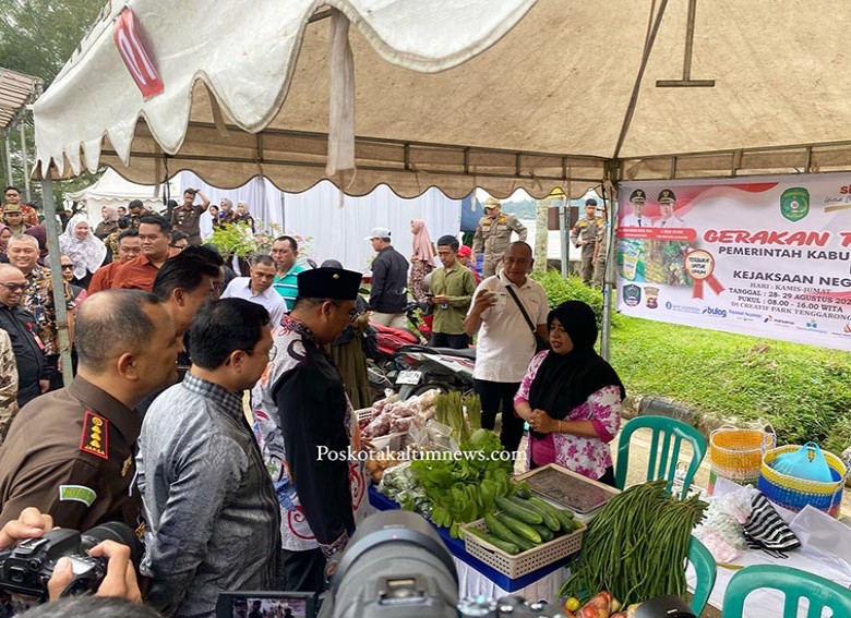 Harga Beras Lebih Murah, Camat Tenggarong Ajak Warga Ramaikan GPM di Creative Park