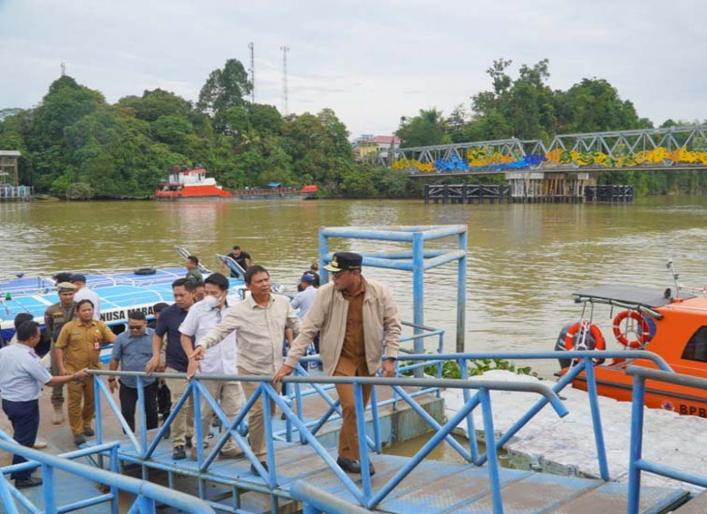 Pemprov Kaltim Tuntaskan Fender Jembatan Sambaliung, Rp34 Miliar untuk Menjaga Urat Nadi Berau