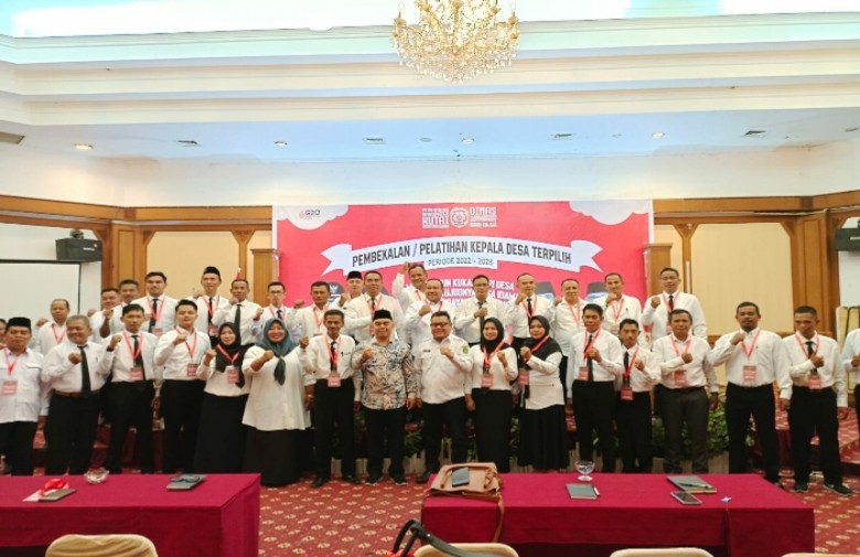 Persiapan Laksanakan Tugas, 87 Kades Terpilih Kukar Ikuti Pelatihan