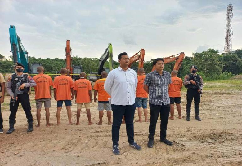 Polres Kukar Tetapkan 8 Tersangka Kasus Tambang Ilegal di Loa Kulu