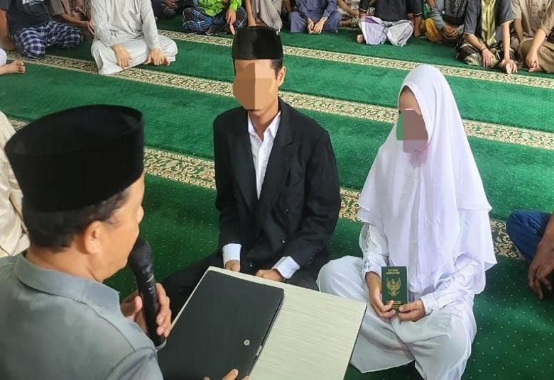 Lapas Tenggarong Fasilitasi Pernikahan Warga Binaan