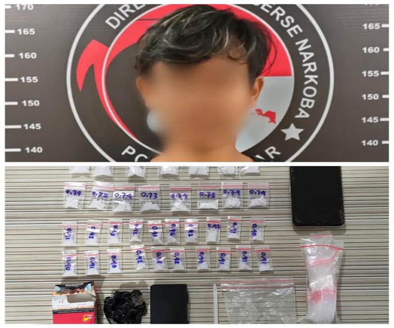 Hendak Transaksi Narkoba, Pengedar Sabu di Tenggarong Seberang Diringkus Polisi