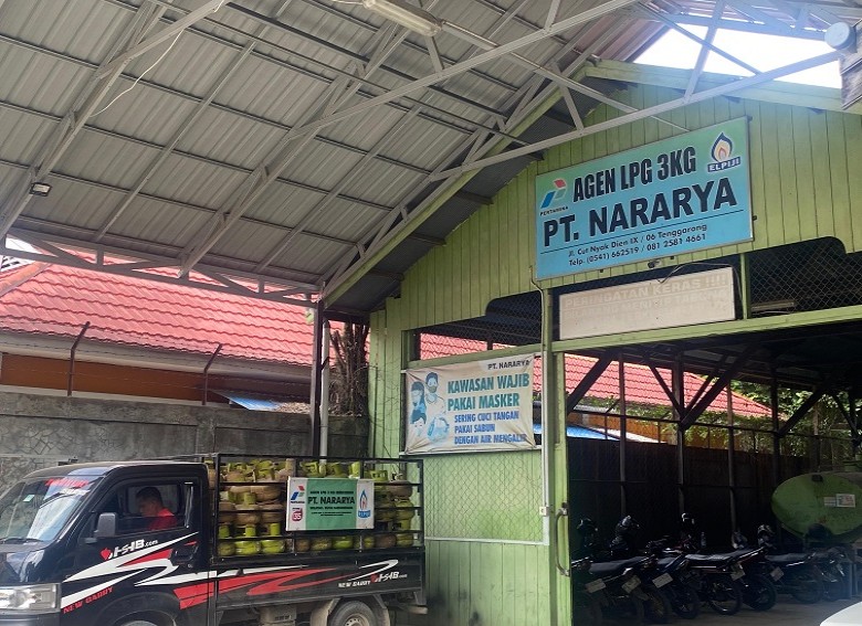 Harga LPG 3 Kg di Kukar Stabil, PT Nararya Awasi Penjualan di Pangkalan