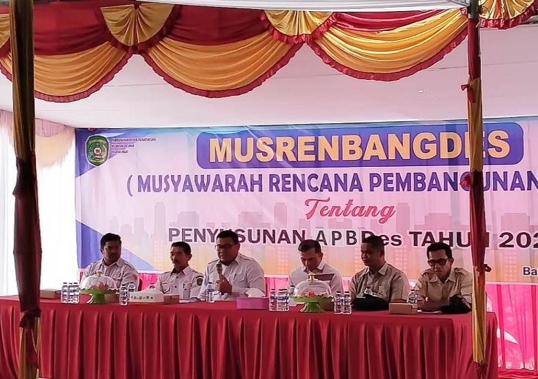 Desa Bakungan Mantapkan Arah Pembangunan 2026, DPMD Kukar Dukung Musrenbangdes Partisipatif