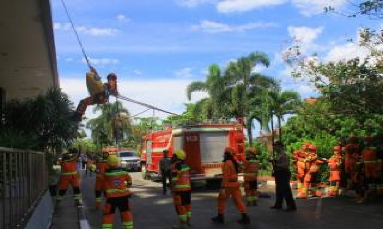 Pemkot Balikpapan Gelar Simulasi Penanggulangan Bencana