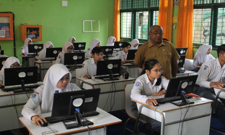 UNBK dan UNKP di Kukar Berjalan Lancar