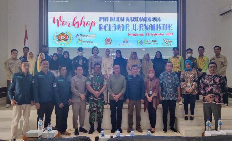 20 Pelajar dan Mahasiswa Kukar Semangat Ikuti Pelatihan Jurnalistik