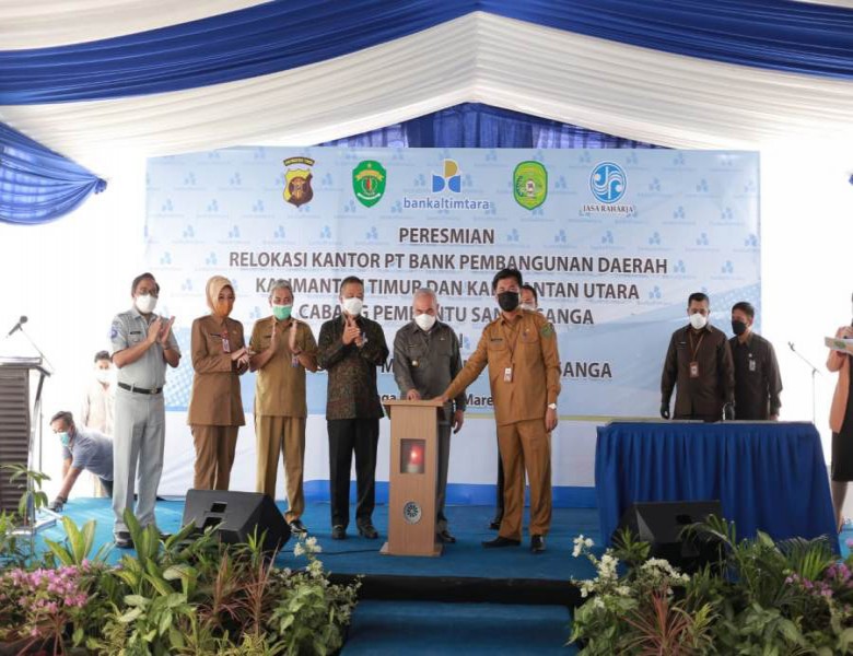 Gubernur Resmikan Kantor Samsat Payment Point Sanga-Sanga, Mendekatkan Pelayanan Kepada Wajib Pajak