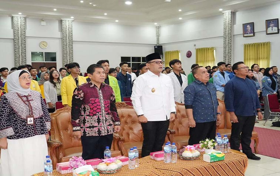 Buka Mukernas BEM se-Indonesia, Wagub Seno : Mahasiswa Memiliki Pola Pemikiran Rasional