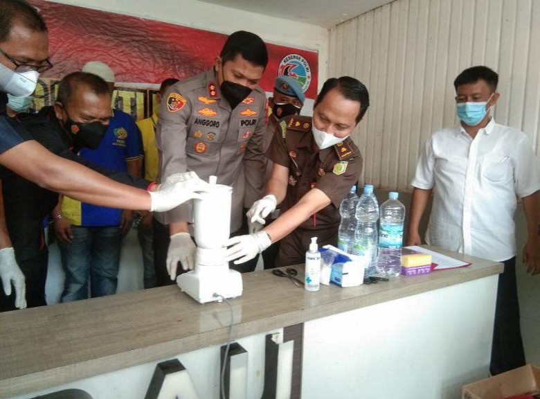 Polres Berau Musnahkan 149,06 gram Sabu-sabu