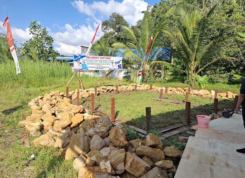 Peletakan Batu Pertama Gedung PAUD, Upaya Desa Ponoragan Pastikan Pendidikan Layak Anak-anak