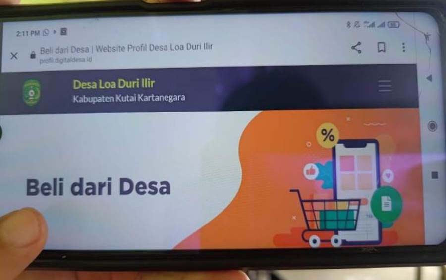 Permudah Pemasaran Produk, Pelaku UMKM Desa Loa Diri Ilir Bisa Jualan Melalui Marketplace "Beli Dari Desa"