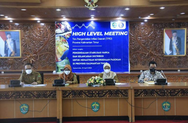 Buka High Level Meeting TPID Kaltim, Sri Wahyuni: Moment Tepat Melakukan Koordinasi Antar Pihak