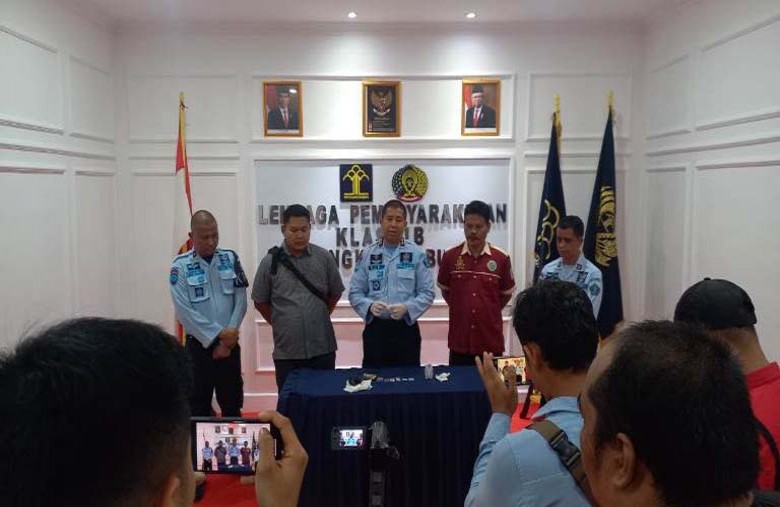 Petugas Lapas Pangkalan Bun Berhasil Gagalkan Penyelundupan Sabu ke Lapas