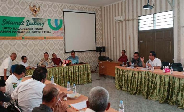 Komisi II DPRD Kaltim Kunjungan Kerja Ke UPTD BBI Padi dan Palawijaya Rempanga