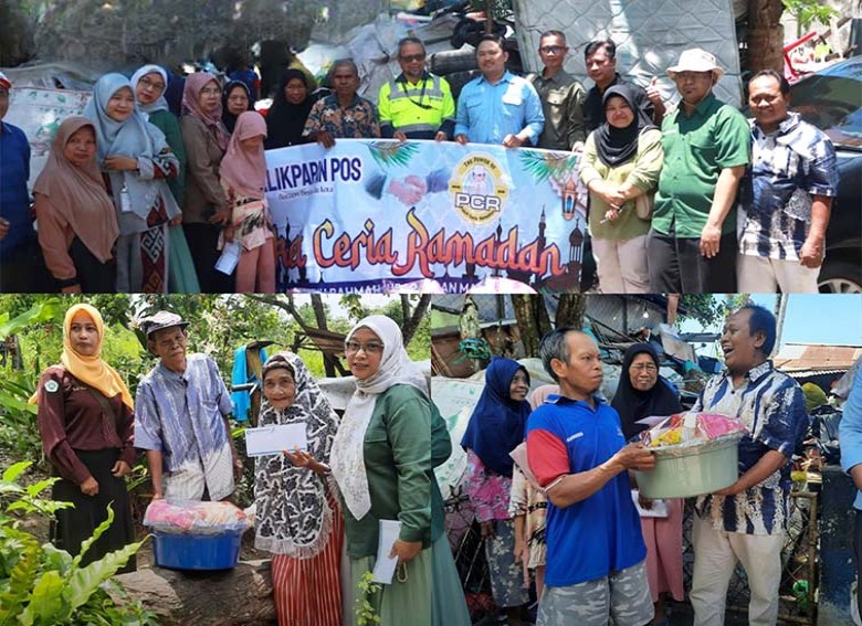Kolaborasi PTMB–Balikpapan Pos, Program Ramadhan Ceria Sasar Penyandang Disabilitas