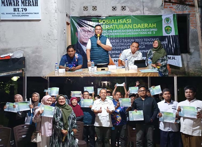 DPRD Kaltim Sosialisasi Perda Penyelenggaraan Pembangunan Ketahanan Keluarga