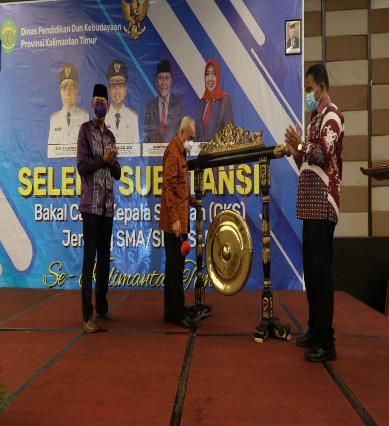 Gubernur Buka Seleksi Subtansi Bakal Calon Kepala Sekolah SMA/SMK