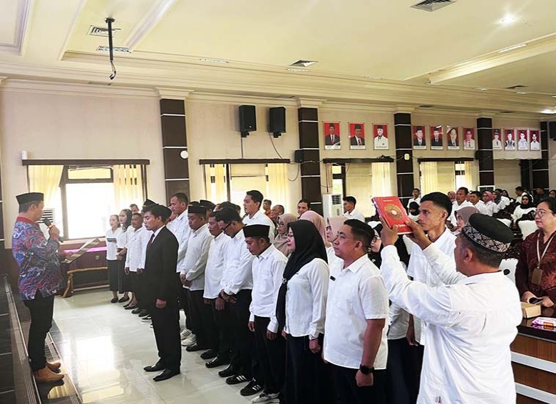 PPDI Berau Resmi Dilantik, Dorong Profesionalisme dan Sinergi Perangkat Desa Menuju Kampung Mandiri