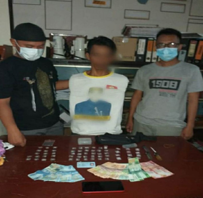 Seorang Pengedar Narkoba di Muara Muntai Ditangkap Polisi