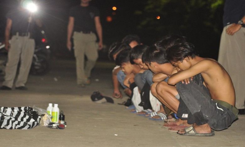 10 Remaja Pesta “Aldo” Diamankan Satpol PP Kukar