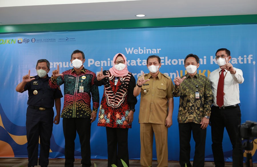 Buka Web Seminar Pemuda, Peningkatan Ekonomi Kreatif, Wagub: Pelaku Ekonomi Kreatif Tulang Punggung Perekonomian