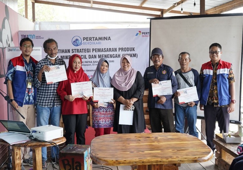 Pertamina Gelar Pelatihan Strategi Pemasaran Produk UMKM