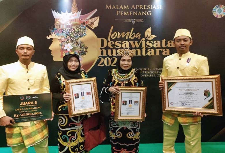 Kampung Dumaring Raih Anugerah Desa Wisata Nusantara 2023