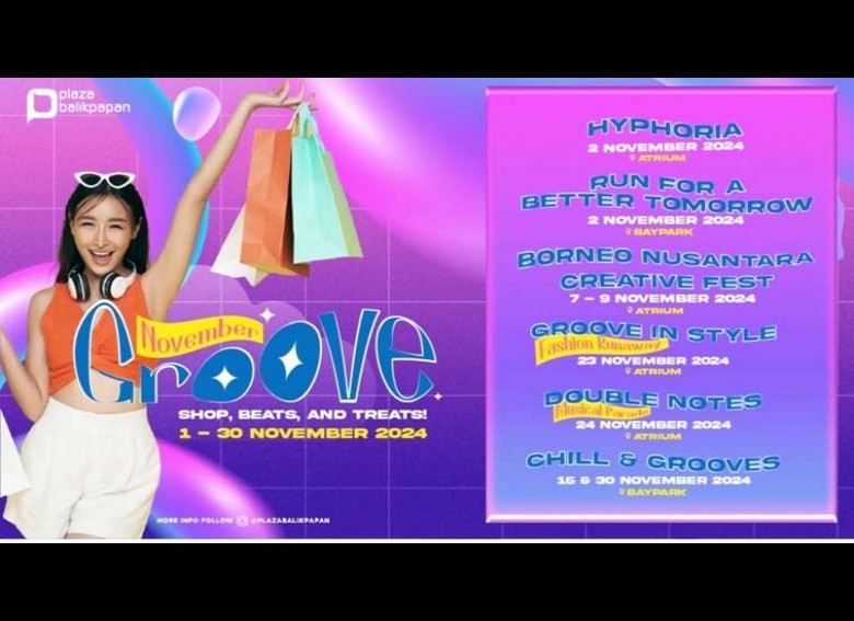 Plaza Balikpapan Gelar November Groove, Sajikan Event Menarik Selama Satu Bulan