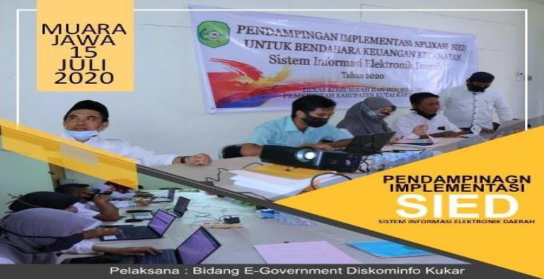 Diskominfo Kukar Lakukan Pendampingan Implementasi Aplikasi SIED