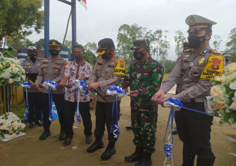 Bukit Biru Jadi Kampung Percontohan Tertib Lalu Lintas
