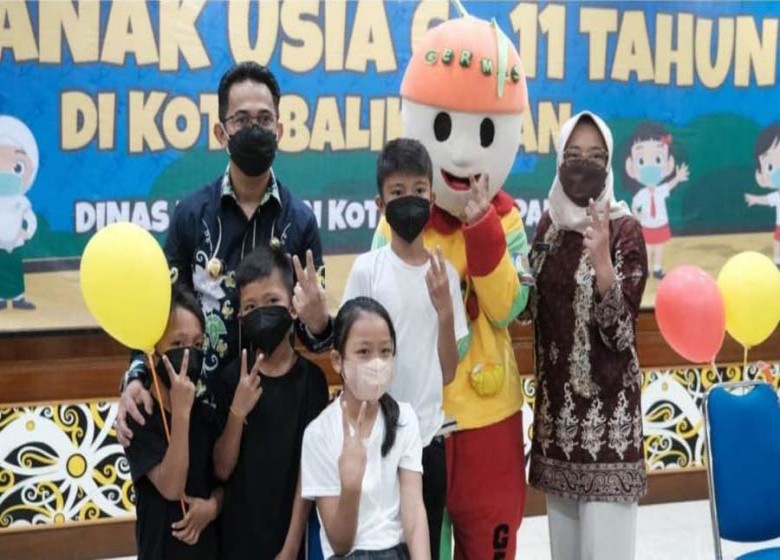 Pemkot Balikpapan Gencarkan Vaksinasi Anak