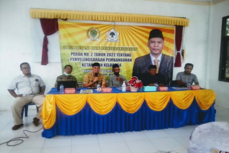 Sosper di Desa Ponoragan, Salehuddin Sosialisasikan Perda Penyelengaraan Ketahanan Pangan