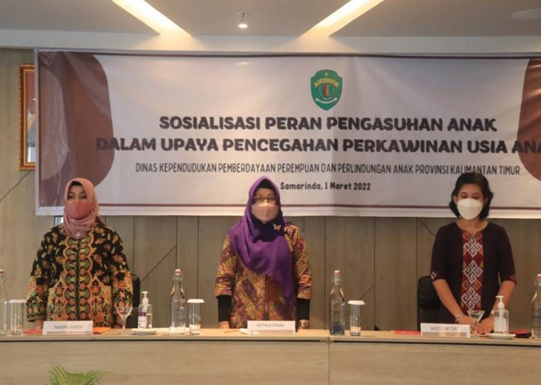 2021, Perkawinan Usia Anak di Kaltim Menurun
