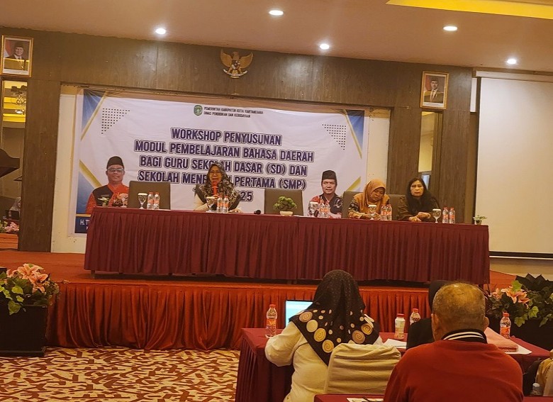 Keragaman Dialek jadi Tantangan Penyusunan Modul Bahasa Kutai