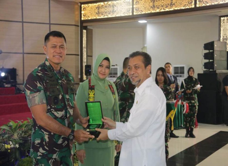 Lepas Sambut Pangdam VI Mulawarman, Wagub : Selamat Jalan Mayjen Teguh, Selamat Datang Mayjen Tri Budi Utomo