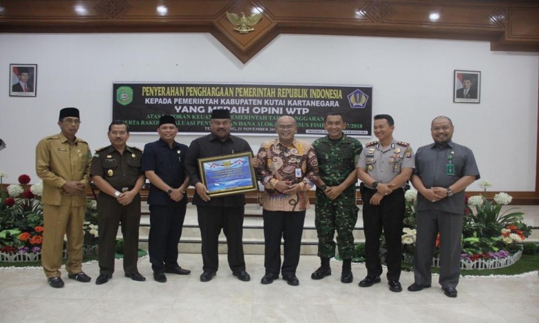 Ketua DPRD Sampaikan Apresiasi, Pemkab Kukar Berhasil Pertahankan WTP yang kelima