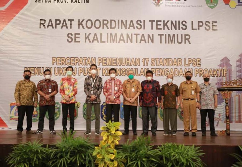 Sekprov Buka Rakontek LPSE Se Kaltim