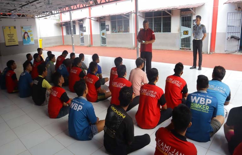 Satops Patnal Kanwil Kemenkumham Gandeng Polres dan Kodim Berau Dukung Kondusifitas Rutan