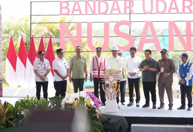 Presiden Resmikan Pembangunan Bandara IKN, Jokowi: Akan Mendukung Konektivitas di IKN