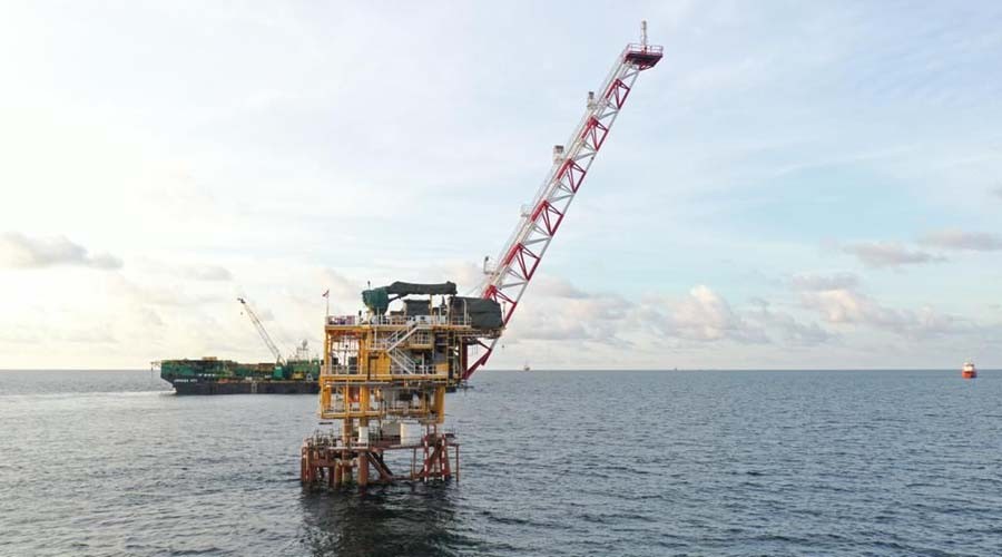 PT Pertamina Hulu Mahakam Sukses Alirkan Gas Perdana Anjungan WPN-4 Dukung Peningkatan Produksi Gas Nasional