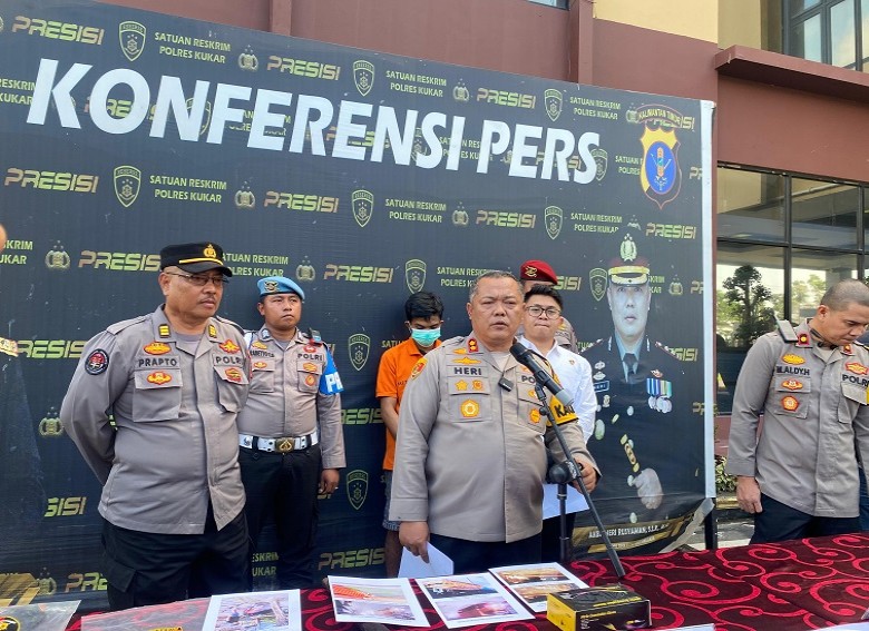 Polres Kukar Ungkap Kasus Pembunuhan Wanita yang Ditemukan di Jalan Tenggarong Seberang-Samarinda, Korban Dicekik Tiga Kali