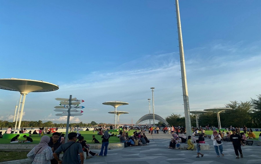 Dispar Kukar Bakal Rutin Gelar Pertunjukan Seni di Taman Tanjong