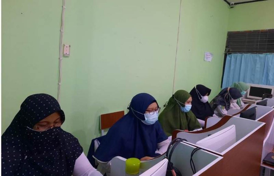 476 Siswa MTs Negeri 1 Kukar Ikuti Penilaian Akhir Tahun